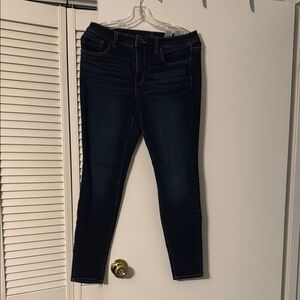 Women's Dark Blue Jeans